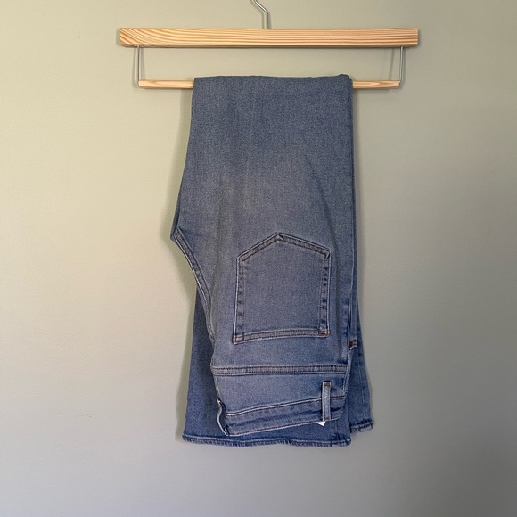 Weekday Light Blue Wide Leg Jeans - Picture 2 of 5